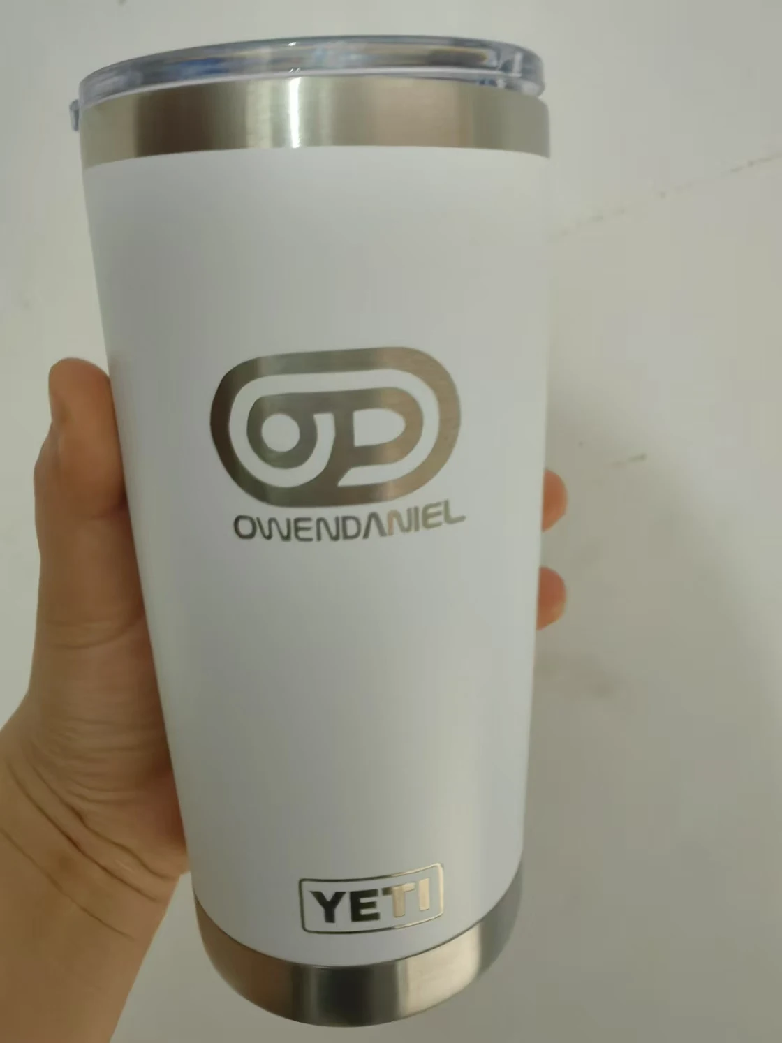 logo  20oz Stainless Steel Tumblers Vacuum Flasks Yetys Travel Glass Coffee Mug Double Wall Water Thermos Bottle Car Cup