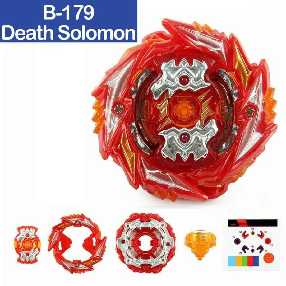 

B-X TOUPIE BURST BEYBLADE Spinning Top Death Solomon.MF 2 B-179 Burst Superking Booster DropShipping