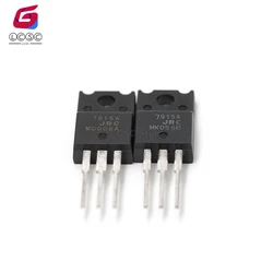 5Pcs/Lot Original 7815A 7915A 3-Terminal Positive Voltage Regulator 1 Output 1.5A PMIC Linear Chip TO220F JRC7815A JRC7915A