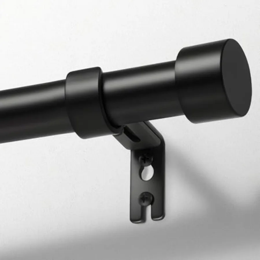 

Карнизы для штор от 32 до 240 дюймов, регулируемые, 1 дюйм, сверхпрочные, для улицы/дома, современные, для драпировок