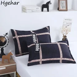 40x60cm 베개 커버 인쇄 귀여운 베개 커버 간단한 패션 코튼 부드럽고 편안한 홈 섬유 학생 커플