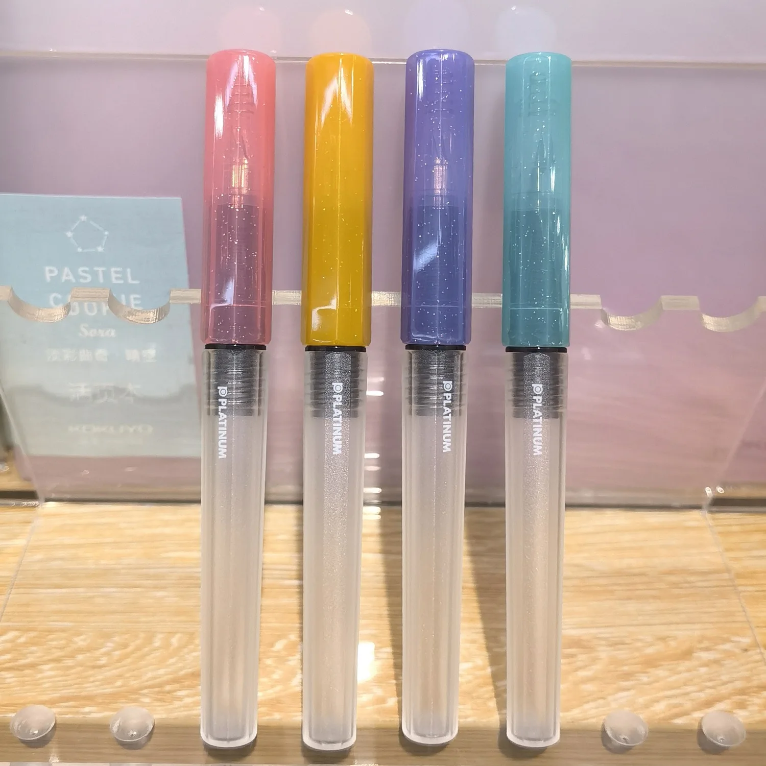 1pc Japan Platinum Fountain Pen F Nib Small Meteor Limited Writing Calligraphy Pen School Supplies Office Accessories