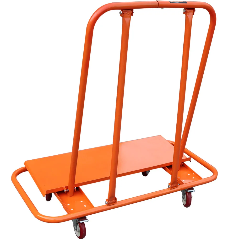 for3000lbs Professional Drywall Utility Cart Plywood Dolly Wall Panel Trolley Board Sheetrock