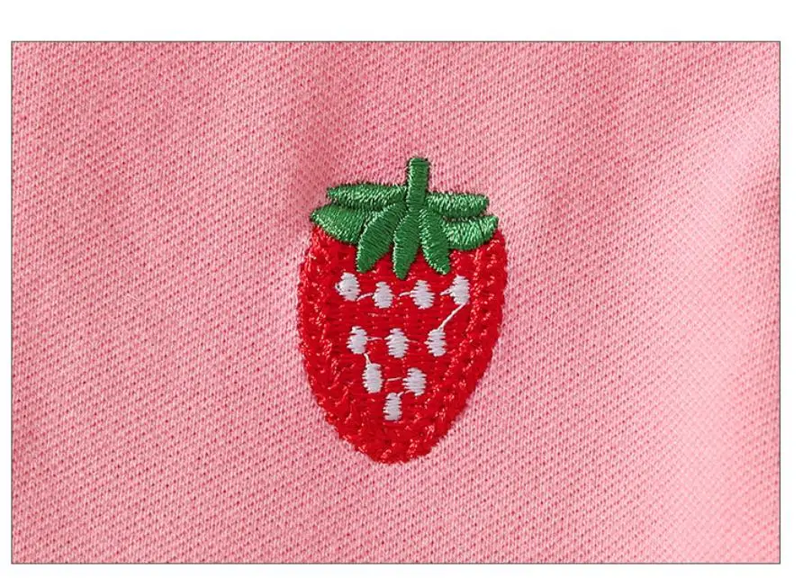 2026 Koreanisches Kleid für Mädchen, Sommerkleid mit Kragen und Stickerei, Rüschensaum, Prinzessinnenkleid 1-6 Jahre – Detail 6