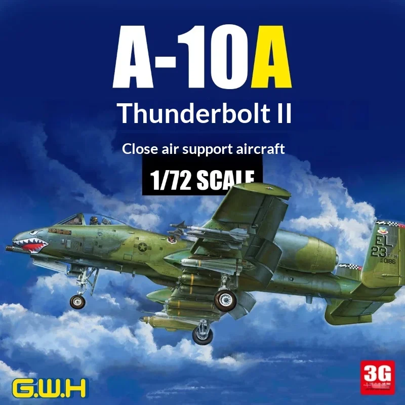 

DIY3G Модель L7216, масштаб 1/72, самолет A-10A Thunderbolt II для ближней воздушной поддержки, тактический истребитель, эскадрилья Desert Storm 1991
