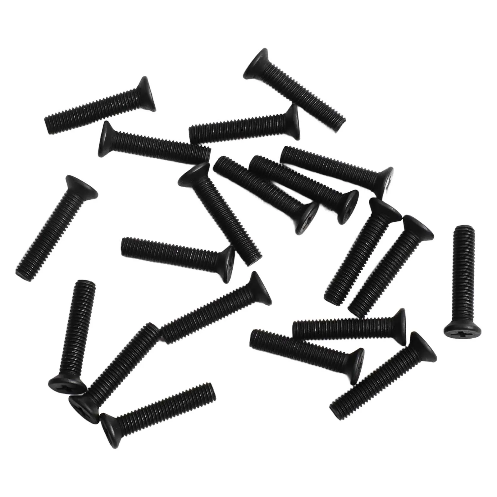 20Pcs Left Hand Thread Fixing Screws for UNF Drill Chuck Adapter Alloy Steel Fasteners for Home and Industrial Use