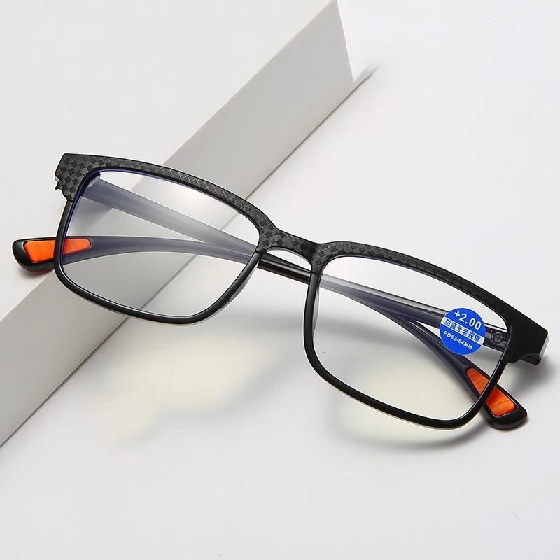 Vintage Reading Glasses Men Anti Blue Light Presbyopic Glasses Women Classic Full Frame Clear Eyeglasses Diopter +1.0 To +4.0