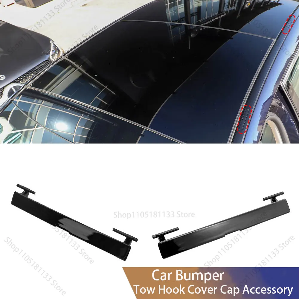 For Mercedes W223 Car Roof Rail Molding Trim Roof Luggage Rack Cover Plate For Benz S Class S300 S320 S350 S400 S500 S600 S480