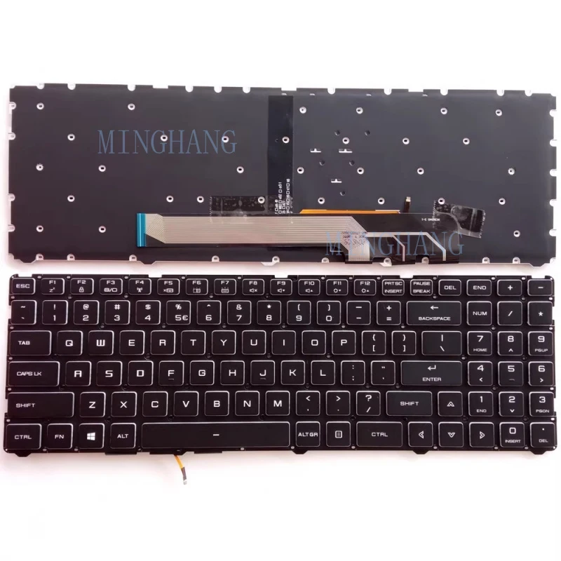 

Новая клавиатура для ноутбуков MAIBENBEN X15A X16A X525 X527 X565 X577, американская раскладка, с подсветкой