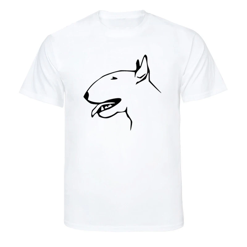 Summer Fashion Bull Terrier Cotton T-Shirts Printed Men Women Short Sleeve T Shirt Oversized Harajuku Unisex Tees Tops Clothing