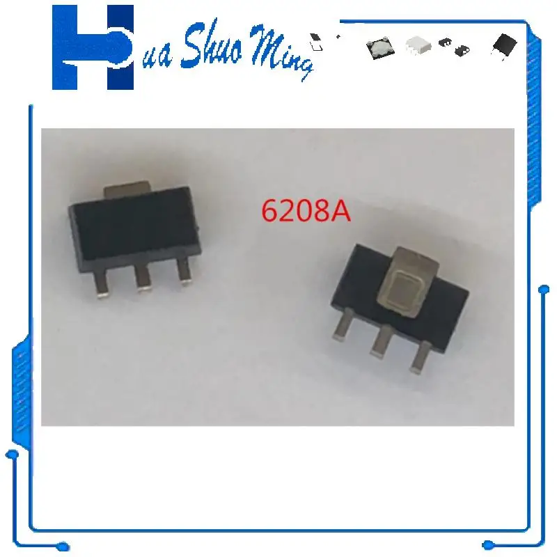 

10 шт./лот 6208A 6208A30 6208A/30 ME6208A ME6208A30 ME6208A30PG SOT89