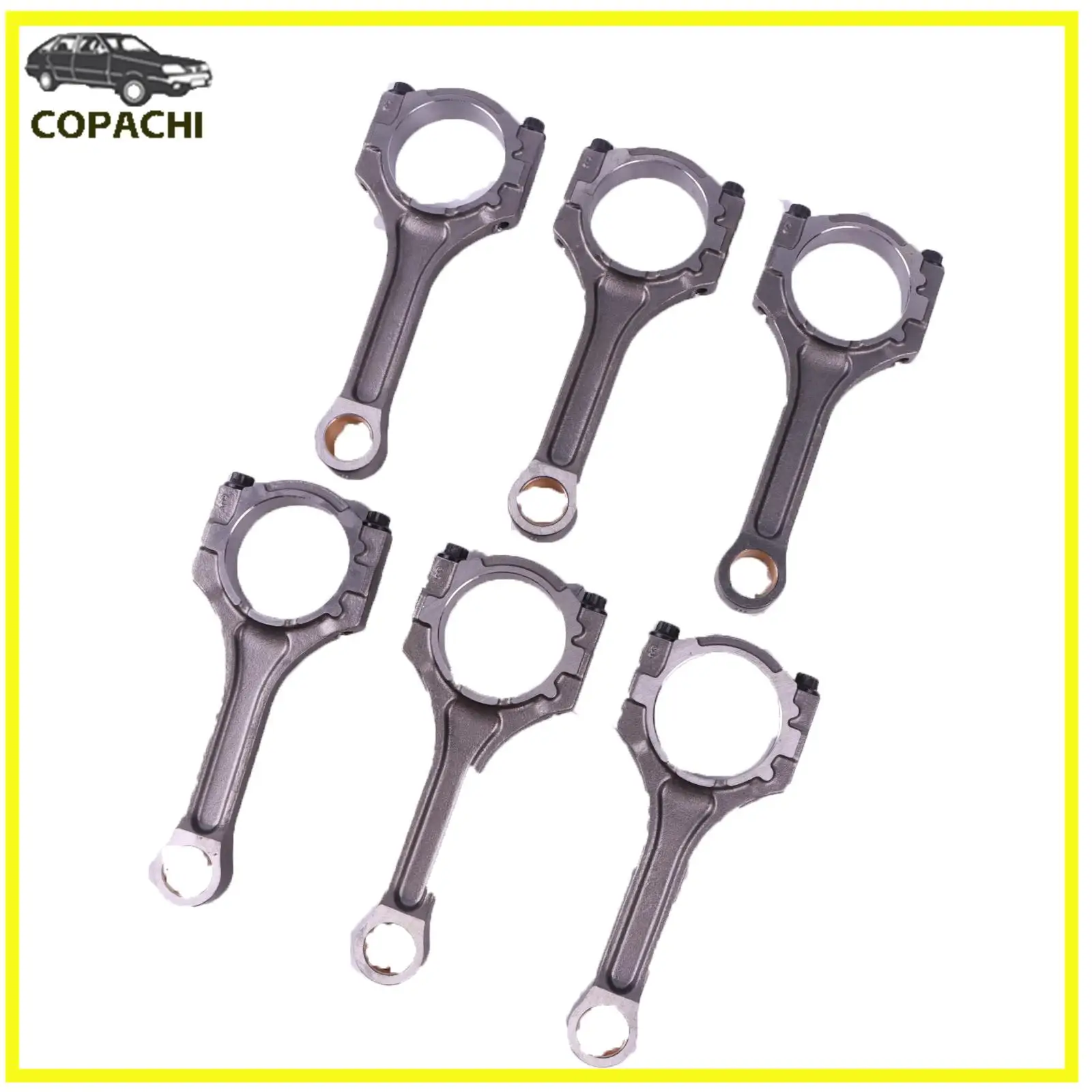 

Шатун двигателя G6DH 23510-3L100 23510-3CFA0 для 2011-2019 Hyundai Santa Fe Azera Kia Sorento Sedona Cadenza 3.3L