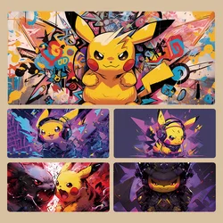 P-Pokemon-Gengar Grande Mousepad Mouse Mat Desk Mat With Pad Gaming Accessories Prime Gaming XXL Keyboard Pad Padding Mat