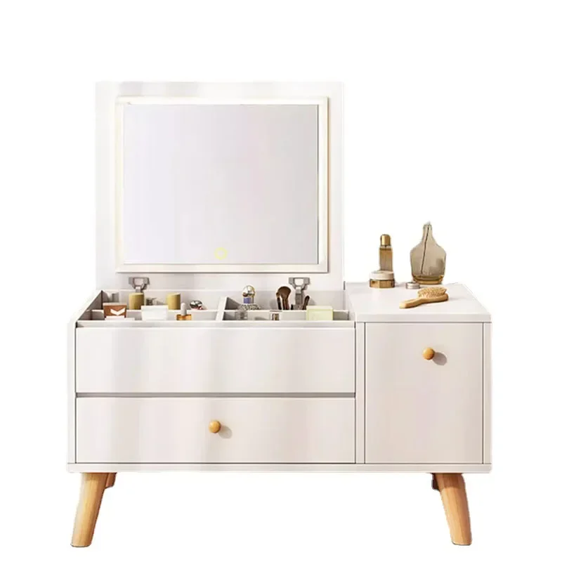 Beautiful Storage Dressing Table Girls Bedroom Home Multifunctional Makeup Dressing Table Girls Coiffeuse De Chambre Decoration