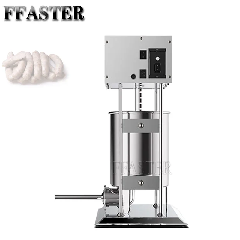 

10L/15L/20L/25L Electric Sausage Filler Stuffer Meat Press Kitchen Equipment Restaurant Advanced Sausage Maker