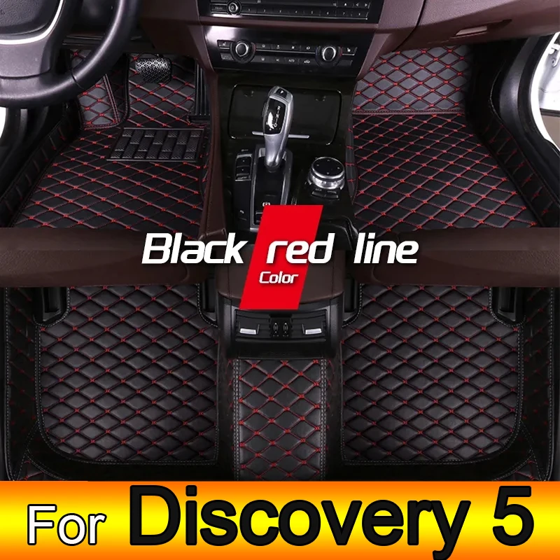 

Car floor mats for Land Rover Discovery 5（SEVEN SEAT）2017 2018 2019 2020 Custom auto foot Pads automobile carpet cover