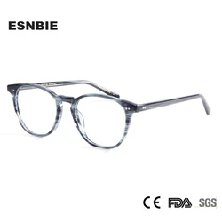 Forman Design Round Acetate Frame Glasses Men Tortoiseshell Eyeglass Optical Frames Women'S Prescription Eyewear Lunette De Vue