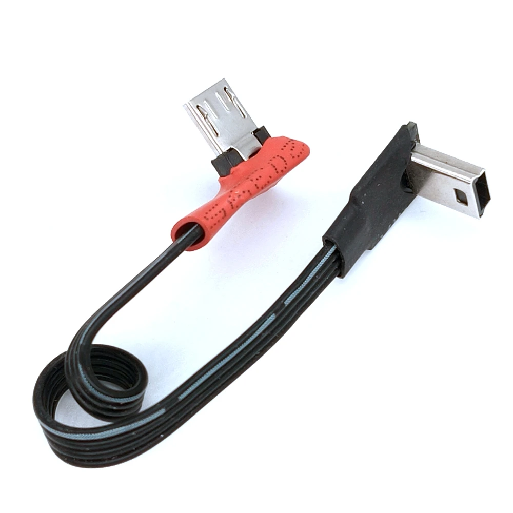 

Links Micro USB OTG zu Mini USB Kabel Stecker-stecker Конвертер-адаптер Daten Lade Mini 5-контактный USB егоängerung Kabel
