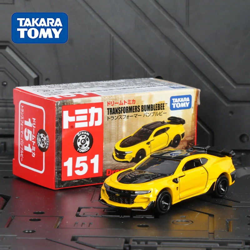 Trasformatori per TOMY Optimus Prime Bumblebee Camaro pressofusi in lega e veicoli giocattolo modello di auto modello in scala in miniatura