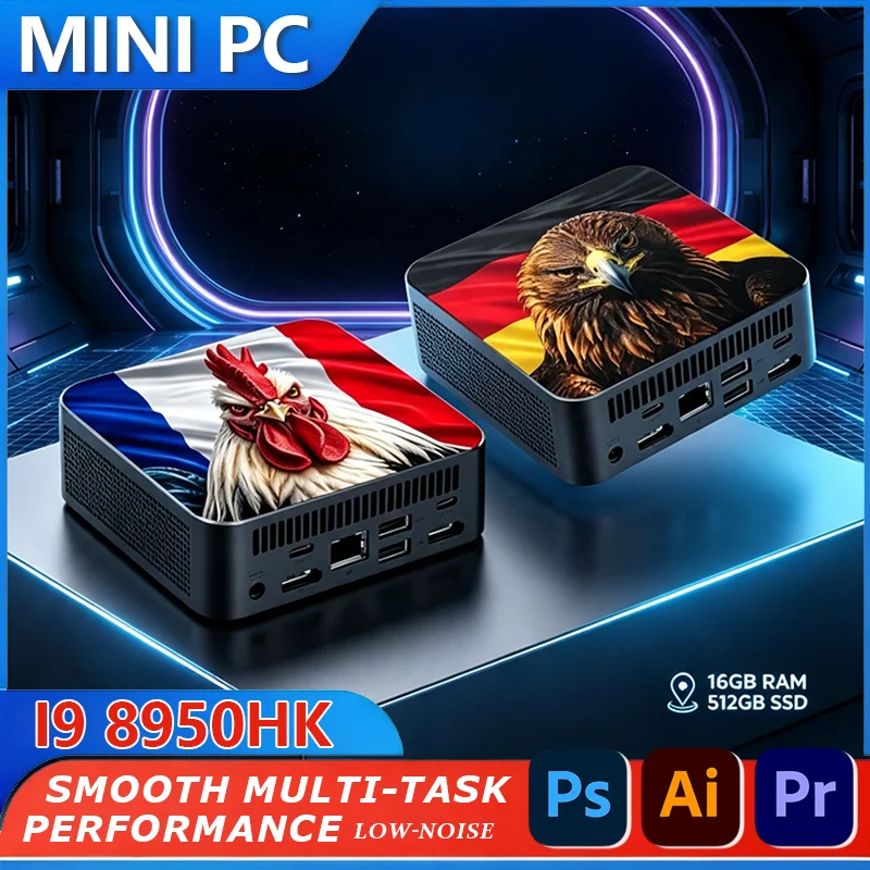 Pc Gaming Portable - Intel i9‑8950HK 2026 Mini Desktop Gaming