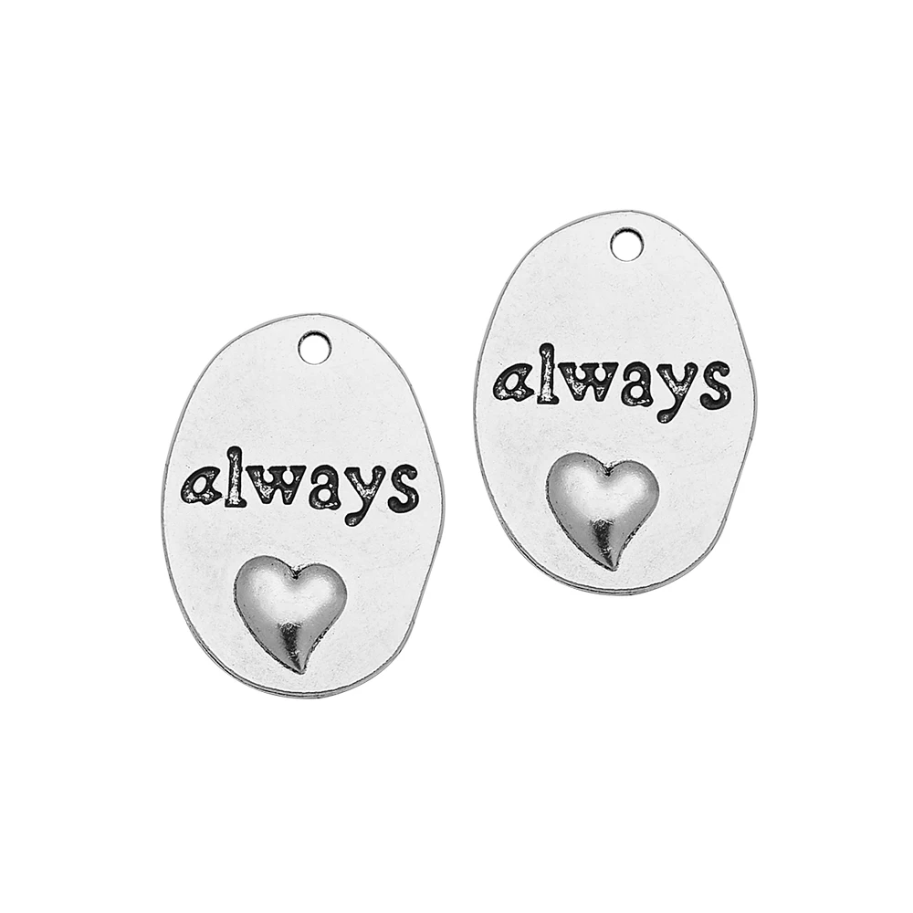 20 sztuk/partia-26mm,HP inspirowane wisiorki antyczne posrebrzane/brąz Plated zawsze Snape i Lily Patronus Charms DIY dostaw — zdjęcie 2