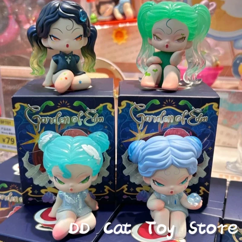 

В наличии, натуральная серия DODO NAMI Garden Of Eden, мини-слепая коробка, настольное украшение, кавайная фигурка, коробка-сюрприз, подарок на день рождения
