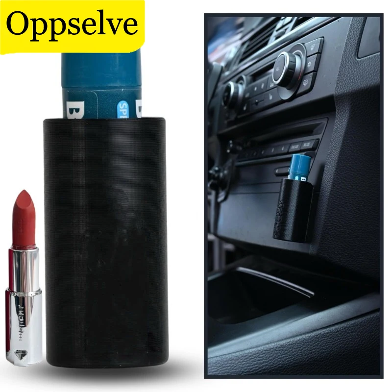 Silicone Car Chapstick Balm Holder Upright Car Lip Balm Stand Space Saving Cars Makeup Box Compact Useful Lipsticks Storage Rack