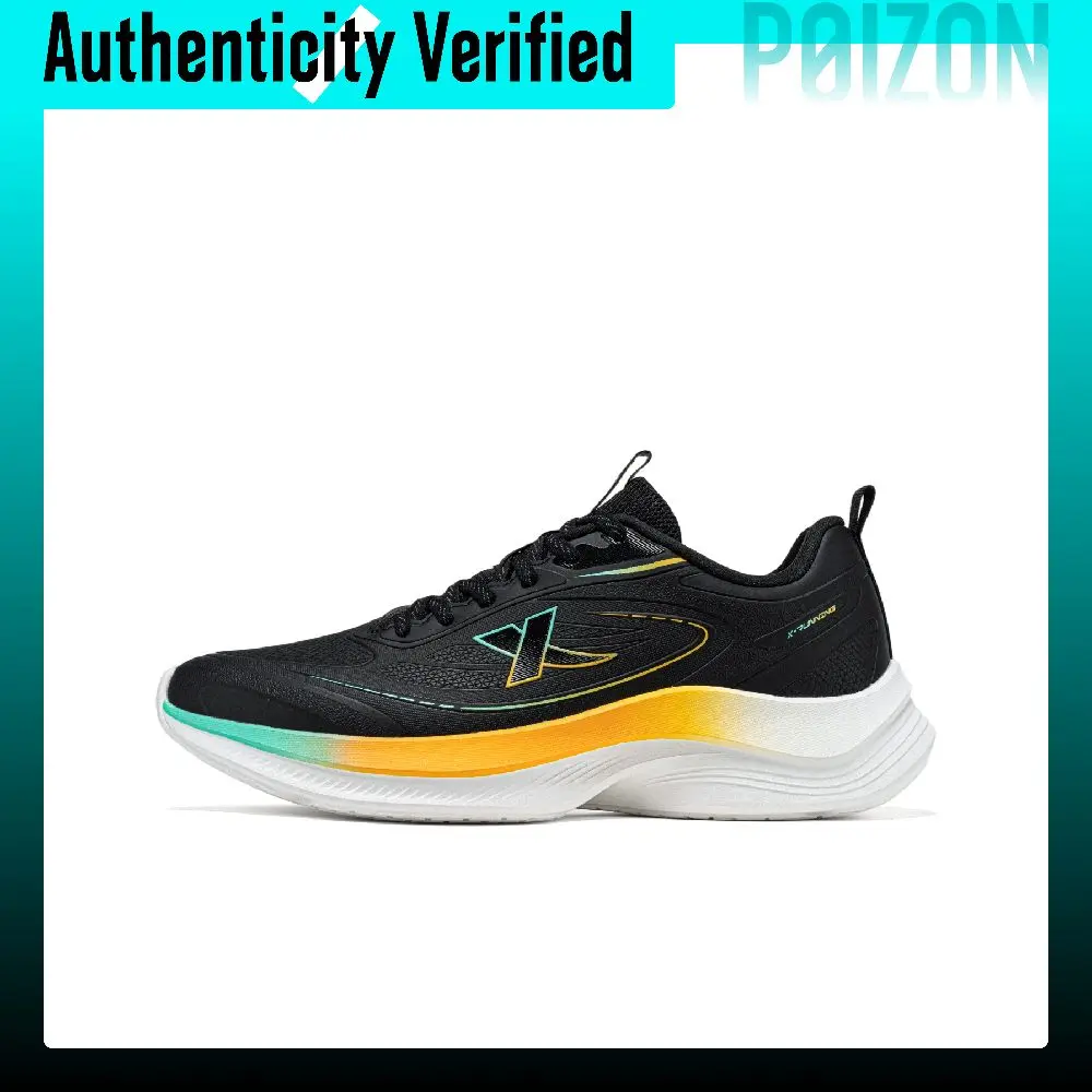 XTEP Lingyun Running Shoes Men's Low Top Classic White/Aurora Green 874319110015//