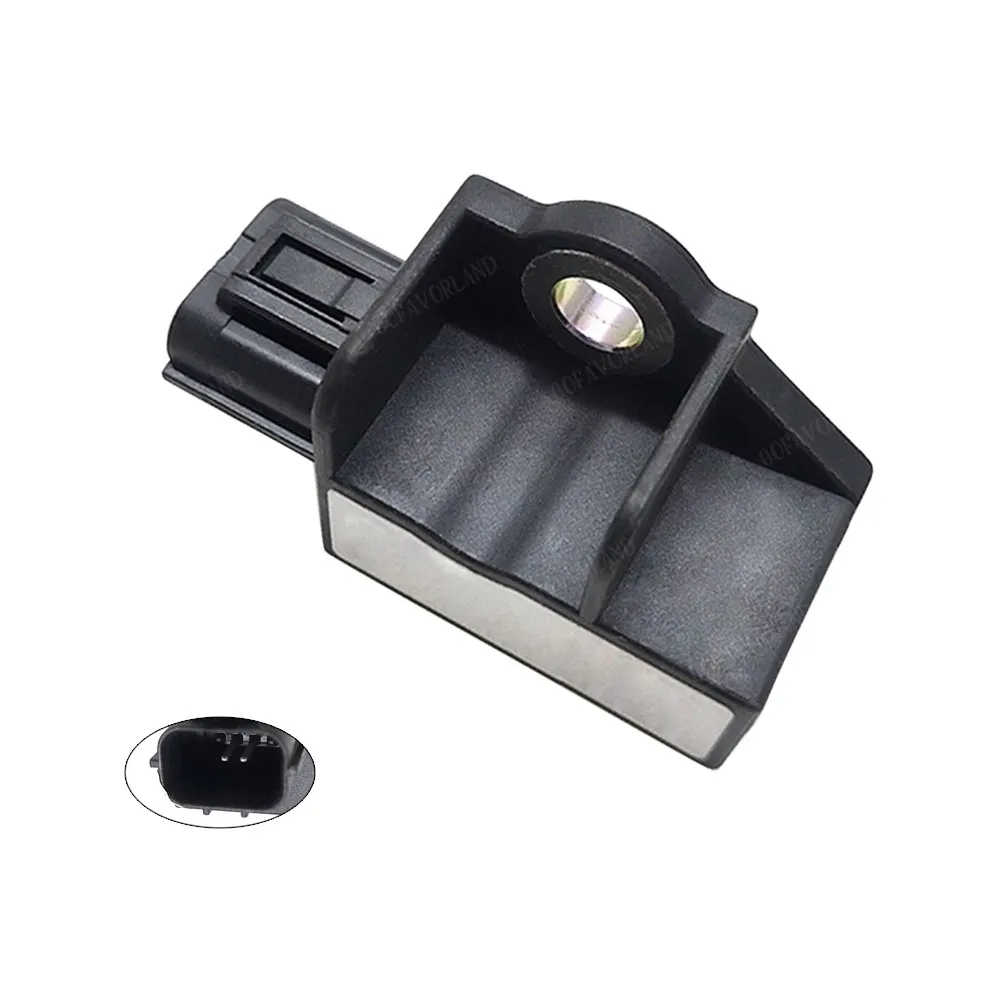 2 Pins Front Impact Sensor Plastic Black 77930-SWA-A11 77930SWAA11 For Honda CR-V  2007 2008 2009 2010 2011