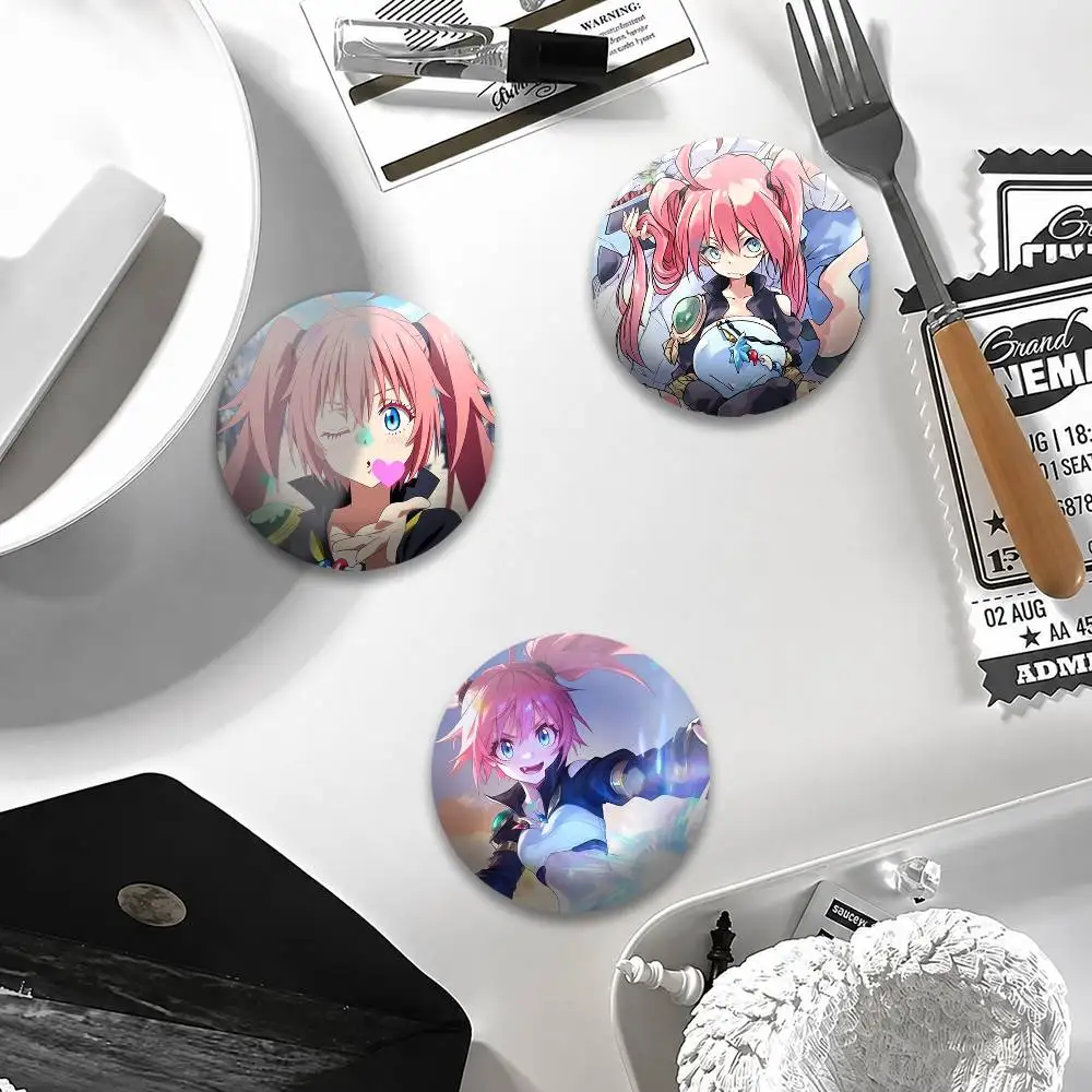 That Time I Got Reincarnated as a Slime Milim Nava Button Pins Backpack Clothing Decor Brooch Badge Jewelry Gifts for Kids