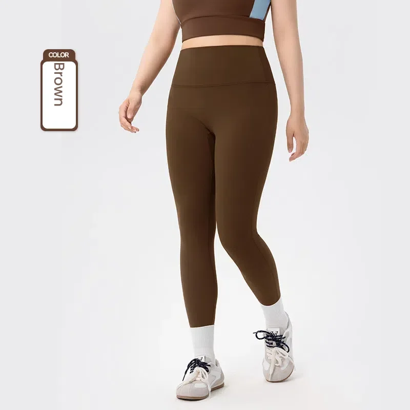 

Plus-size Yoga Pants One Size High Waisted Tummy Control Naked Feeling Seamless Squat Proof Leggings Woman clothes
