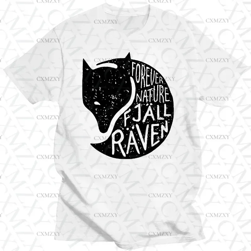 Fjä ; فين رجل فورفرز طبيعة تي شيرت 2018 العلامة التجارية تي شيرت الرجال موضة كول جديد وصول موضة الشباب #1