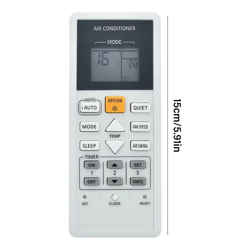 Intuitives Air Conditioner Remote for CSU35TKR CSZ25TKR Perfect Fit & Function