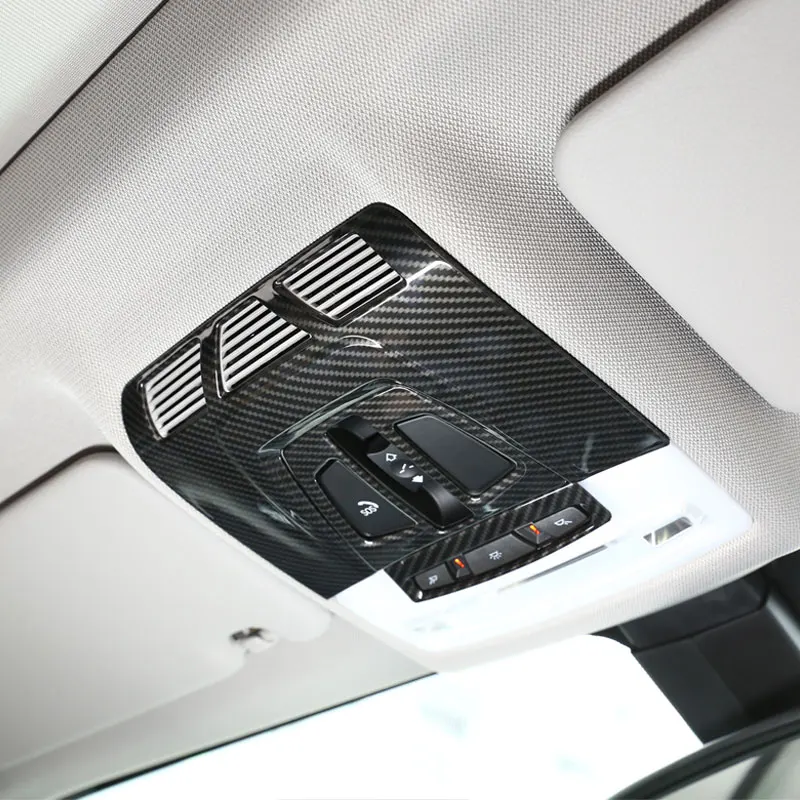 Car Interior Front Reading Light Roof Lamp Panel Cover Trim for BMW 1 2 3 4 Series X1 X2 X5 X6 F30 F22 F34 F36 F48 F47 F15 F16