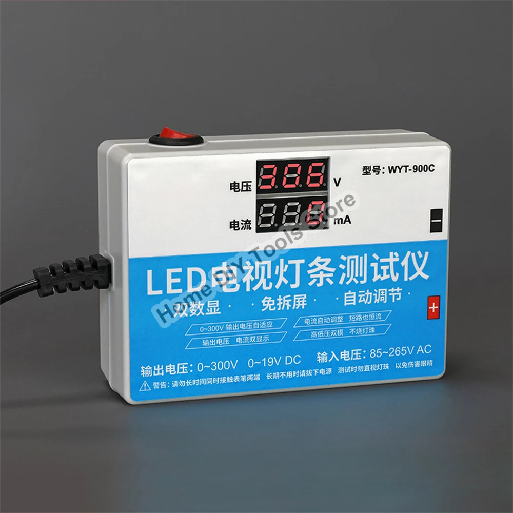 New 0-300V Output LED TV Backlight Tester LED Strips Test Tool with Current and Voltage Display Measurement Instruments