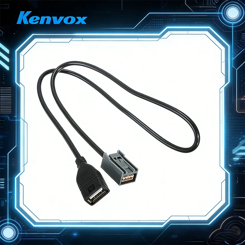 For Honda Civic CRV Accord 2008 Excellent Quality-Car 90Cm USB Female Port Cable AUX Adaptor Fit