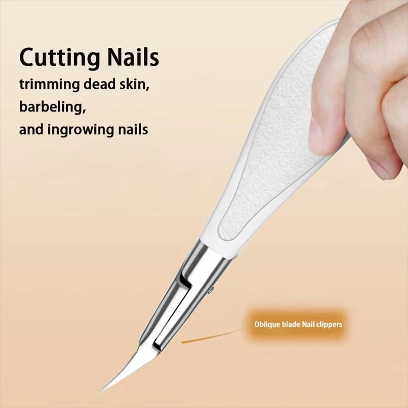 High-quality and Exquisite Nail Clippers, Professional Anti-splash Nail Art Tools, Stainless Steel Nail Clippers for Paronychia