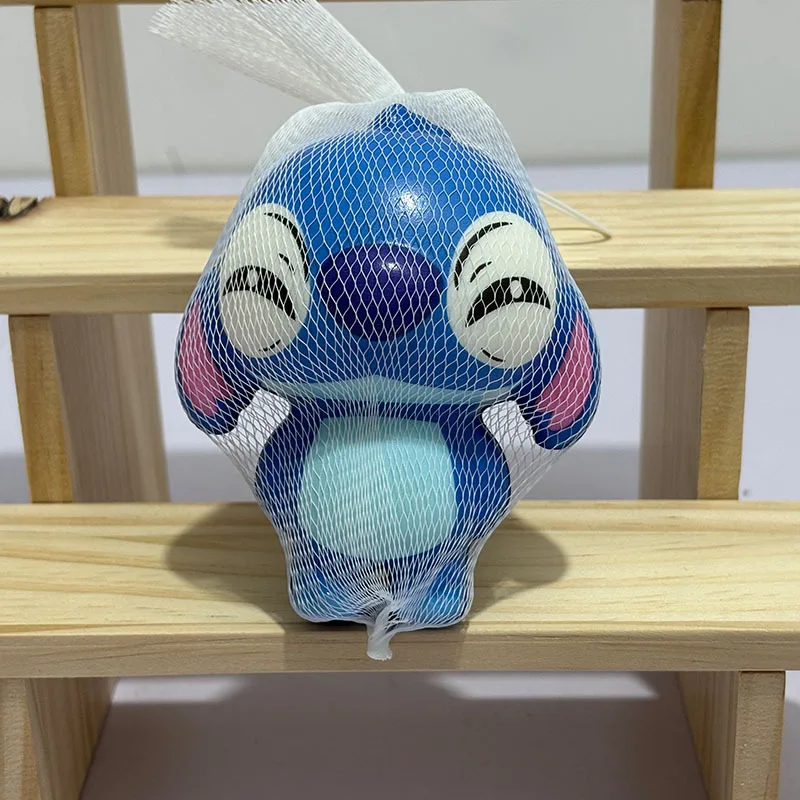 Disney Lilo & Stitch zabawki dekompresyjne Kawaii Cartoon Stitch model figurki lalka powolne odbicie zabawki antystresowe prezenty dla dzieci