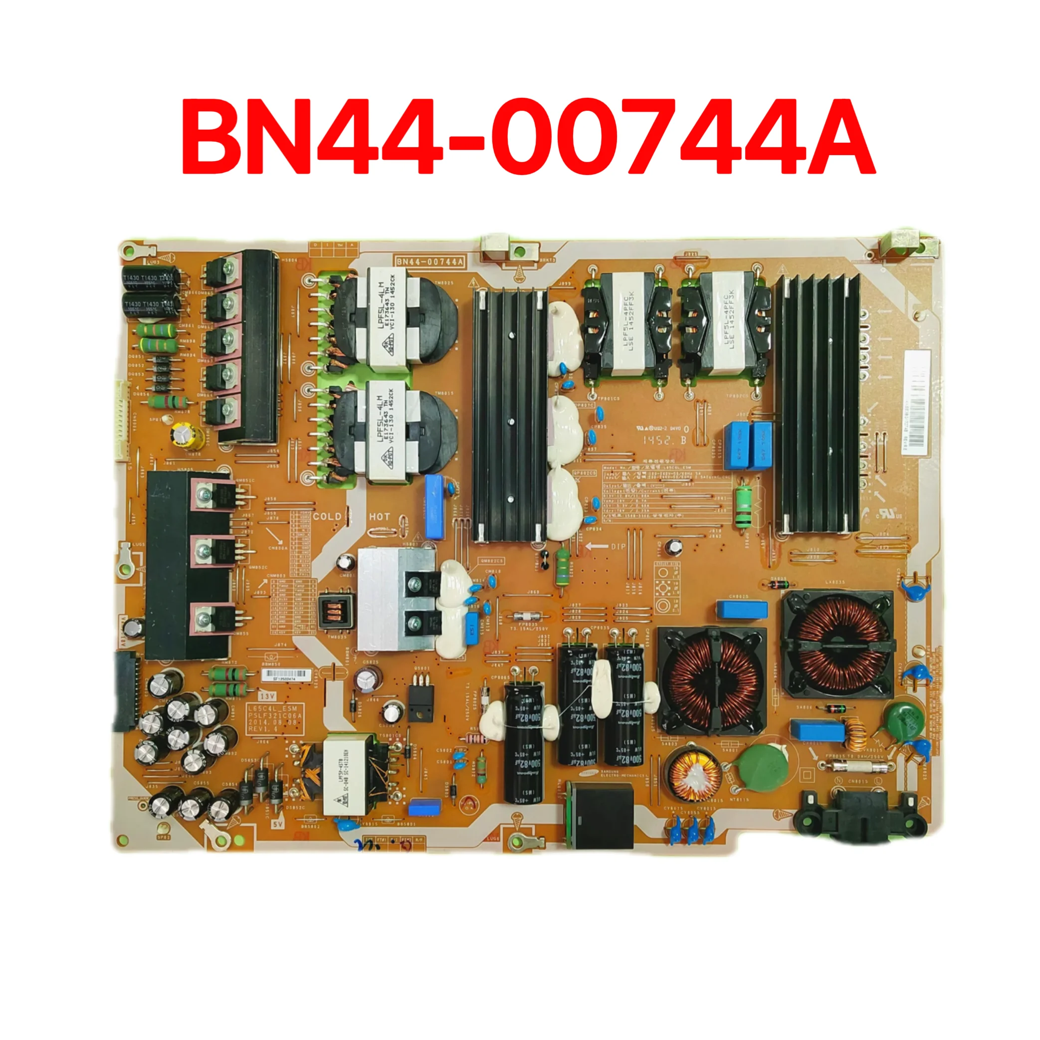 

Brand New BN44-00744A L65C4L_ESM PSLF321C06A Power Supply Board is for UE55HU8590V UE55HU8950 UA55HU9800J TV Replacement Parts