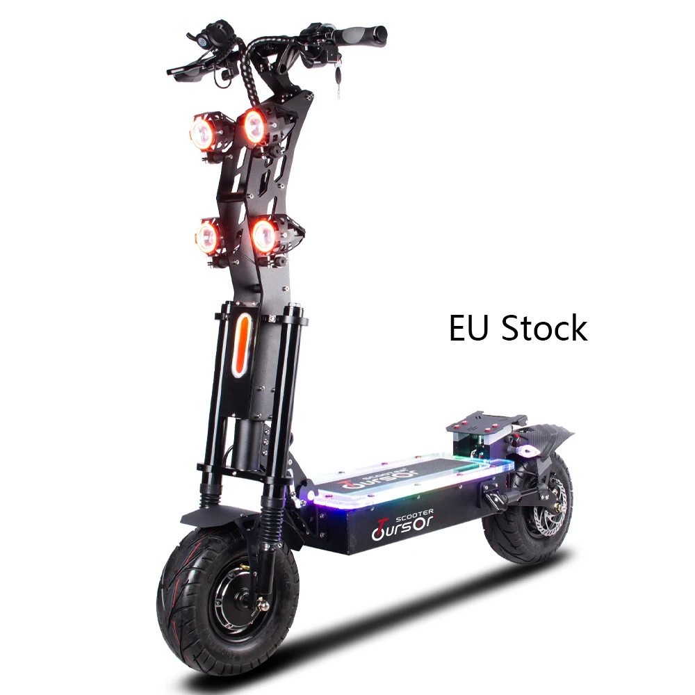 New 10000w dual motor electric scooter, maximum speed 120km/h, 72v 40ah, battery 130km, long distance , 13-inch foldable scooter