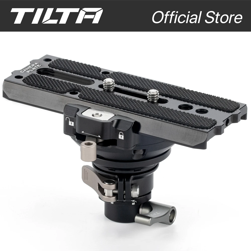 TILTA GSS-T01-QPA Manfrotto Quick Release Plate Adapter for Tilta Float Stabilizing Arm DJI Ronin 4D