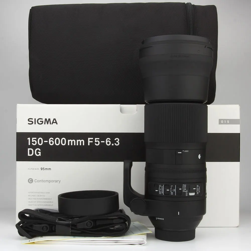 Sigma 150-600mm F5-6.3 DG OS HSM Contemporary Lens For Nikon Canon