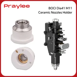 BOCI Laser Ceramic Ring BLT420 BLT640 BLT641 Dia.41mm 25mm M11 Nozzle Holder for High Power Fiber Cutting Head