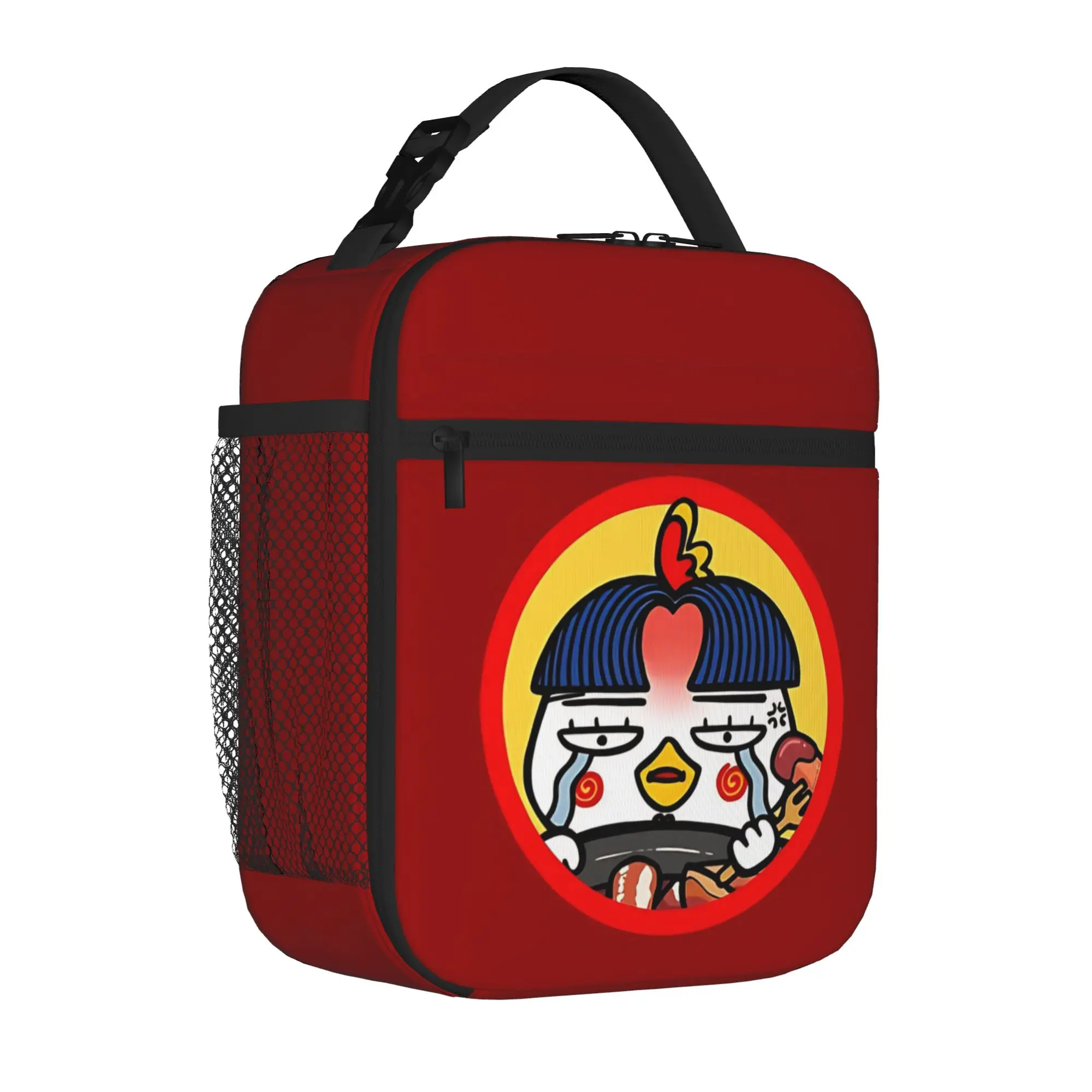 1 Piece Portable Lunch Container Chicken  Zipper Closure Durable Pocket Samyang For Lunch Box Bag