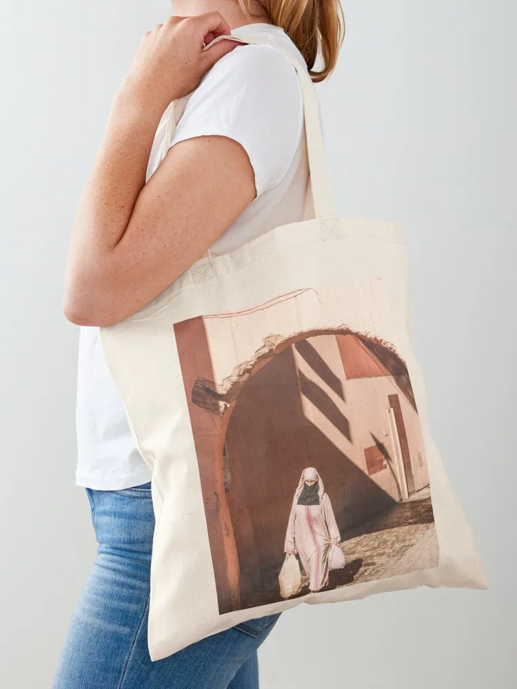 Marrakech souk markets Tote Bag canvas tote bags Lady bags Women's shopper Woman shopper bag