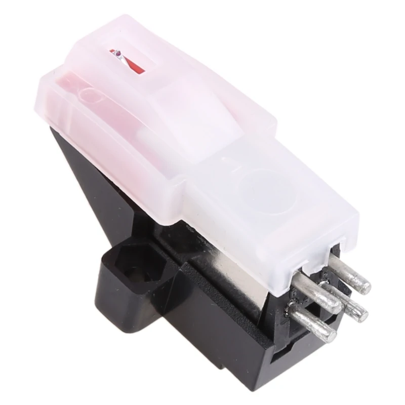 Phonograph Turntable Dual Moving Magnet Stereo Vinyl Record Player Stylus Needle