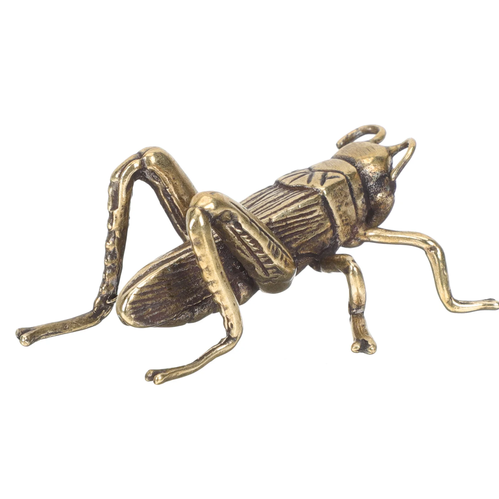 Desk Top Decor Cricket Ornaments Brass Shape Wall Sticker Vintage Style Desktop Shaped Baby