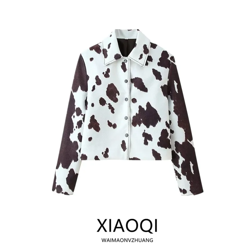 

2025 Autumn New Women's Design Loose Versatile Commuter Woolen Jaet ort Coat Straight Sle Long Sve Turn-down Collar