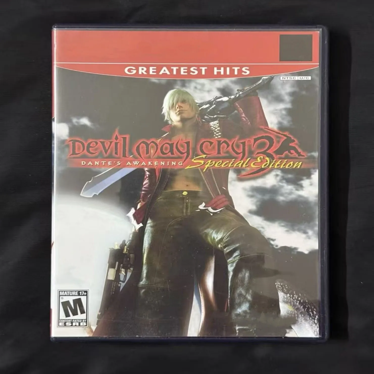 Disco de juego auténtico usado para Sony PS2: Devil May Cry 3: Dante's Awakening — Edición especial, la MEJOR versión estadounidense, con manual.