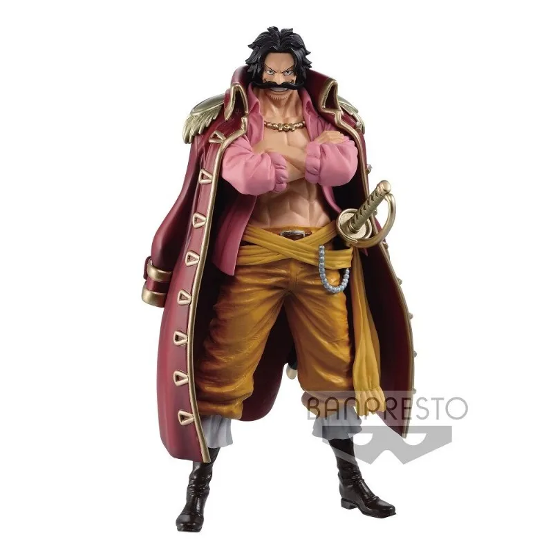 

Genuine Bandai Original BANPRESTO Anime One Piece DXF SPECIAL Gol D. Roger PVC Action Figure Model Collectible Toy Gifts